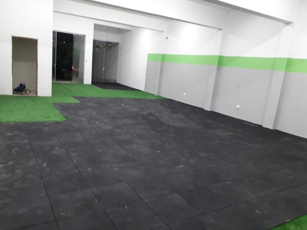 Piso de Borracha pra Academia com Crossfit - Mundo Grama