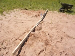 O que fazer antes de instalar grama sintética - Deixe o local nivelado